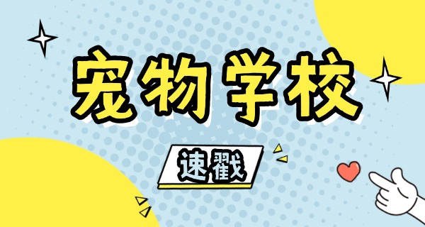 九江宠物学校培训价格表-九江宠物学校培训价表
